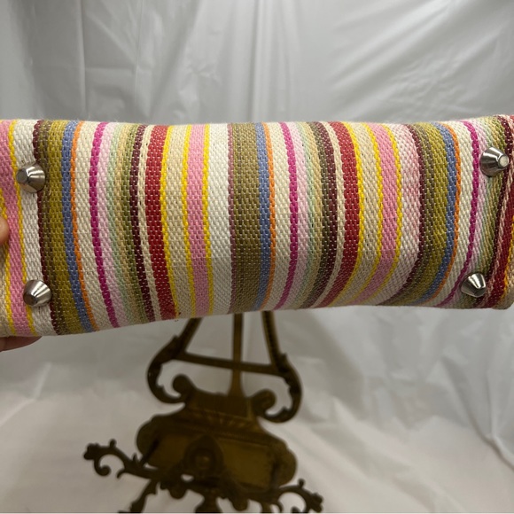 Red fish Designs Multi Stripe Tote Bags - Picture 11 of 13